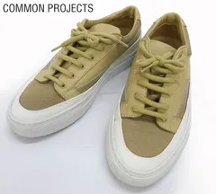 WOMANbyCOMMON PROJECTS ウーマンバイコモンプロジェクツ/レザースニーカー/3867 1302/37 約23.5cm/イタリア製/ベージュ/レディース/FF2423のサムネイル