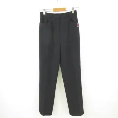 ラウラヒューメ Laura Fiume ロングパンツ ストレッチ 黒 40 *A471