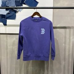 希少】MLB レッドソックス Vネック ナイロン プルオーバー XL 紺 赤 
