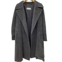 MaxMara 女優襟 銀タグ ウールカシミヤロングコート グレー - メルカリ