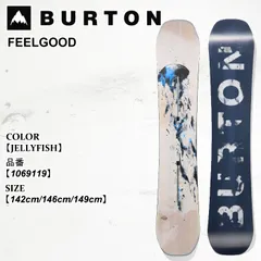 板 スノーボード バートン Burton FEELGOOD フィールグッド 25-26 1069119 オールマウンテン JELLYFISH レディース 日本正規品