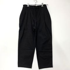 90s ギャバジン？ ツータック スラックス ブラック タロン ワイド