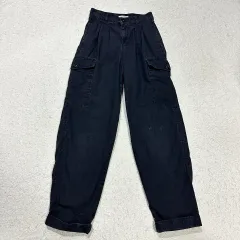 Carhartt カーハート ブラック カーゴ ズボン レディース 25インチ