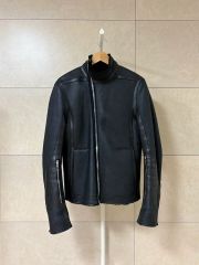 希少美品 Rick Owens ムートン ライダースジャケット 46 - メルカリ