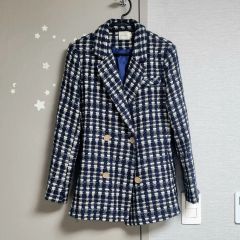 Mark Ellisクロップド デニムジャケット ピンク イエロー - メルカリ