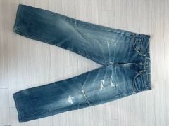 タケオキクチ リペア加工 デニムパンツ 濃紺 サイズ3 Y2K 00S 美品 