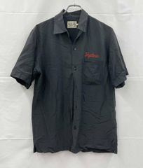 美品】THE REAL McCOY'S ボーリングシャツ ブラック S - メルカリ