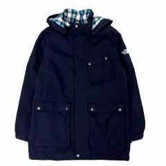 11-12 ザノースフェイス ネイビー ウィンドストッパー