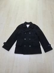 美品 BURBERRY KIDS バーバリー ダブルブレスト ピーコート キッズ