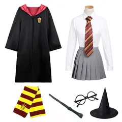 【1～3日以内に発送！】コスプレ衣装 ハリーポッター Harry Potter 風 ホグワーツ魔法魔術学校 グリフィンドール 制服セット