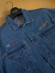 雰囲気系 90s vintage デニム ハンティングジャケット 鬼フェード L 雰囲気系 90s vintage デニム ハンティングジャケット 鬼フェード L