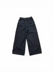LANVIN (The HANDSOME) ブラックデニム ワイド デニム パンツのサムネイル