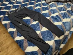 アンダーアーマー メンズ HeatGear アーマー レギンス (1361586-001) 2X