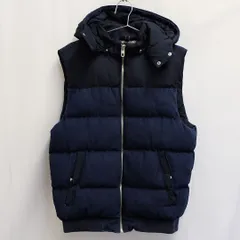 ZARA MAN DENIM ダウンベスト ネイビー