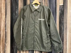 PORKCHOP ボアコーチナイロンコーチジャケット グレー系 S 