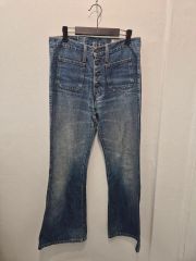 Johnbull ジョンブル キョウトバッセン デニムパンツ 総柄 日本製 