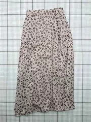 ◇ ⊂ ノエラ Noela 5152004 レオパード柄ロングスカート 茶系 S レディース E  【1603230016996】のサムネイル