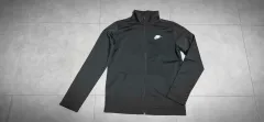 ナイキ ブラック トレーナー 起毛 ジップアップ ジャケット