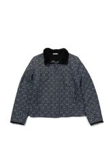 美品 モンクレール SOMIS ジャケット ブラック異素材 ニット切替