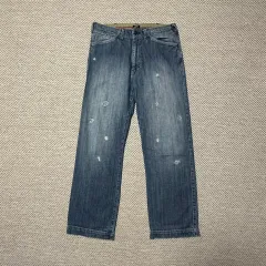 X-LARGE デニムパンツ ダメージジーンズ