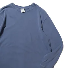 00's オールドネイビー クルーネック コットン Tシャツ 長袖 (M) 紺灰系 リブ有 無地 ロンT 00年代 旧タグ ギャップ GAP 2006年製 アメリカ古着 USED ビンテージ ヴィンテージのサムネイル