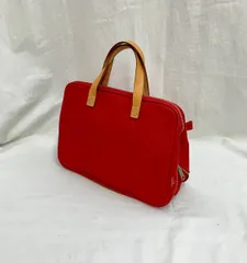 PORTER ポーター エレガント ブリーフケース トートバッグ レッド 赤 キャンバス レザーハンドル 吉田カバン 