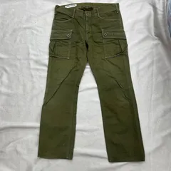 SPELL BOUND  スペルバウンド　カーゴパンツ　メンズ　32インチ　L相当　カーキ　オリーブ　日本製　ミリタリーのサムネイル