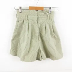 ダズリン dazzlin キュロット ショートパンツ コーデュロイ ベージュ S *T750