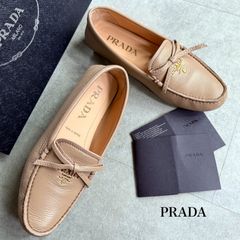 PRADA プラダ ローファー ピンクベージュ 23.5センチ - メルカリ