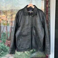 90s~ OLD GAP Leather Jacket オールドギャップ レザージャケットのサムネイル