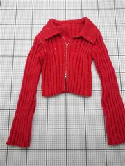 ◇ ⊇ w closet ダブルクローゼット 352536 ラメ入りジップアップリブニットカーディガン レディース E  【1603230020603】