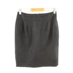 ボールジー BALLSEY トゥモローランド ミニスカート タイト ストレッチ 黒 38 *T713のサムネイル