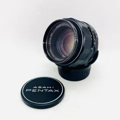 美品♪ 分解清掃済み PENTAX ペンタックス Super-Multi-Coated TAKUMAR 50mm F1.4 カメラレンズ(前後キャップ付き)のサムネイル