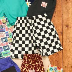 《新品》F.O.KIDS ハーフパンツ 4分丈 80㎝～120㎝ チェック柄 子供服 半ズボン 夏 R323145