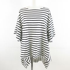 美品✨ ルフィル LE PHIL バックスリットラスティックジャージー