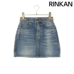 セリーヌ CELINE トリオンフ デニムキュロットスカート セリーヌ CELINE トリオンフ デニムキュロットスカート - メルカリ