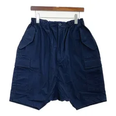 JUNYA WATANABE MAN ジュンヤ ワタナベ マン サルエル カーゴ ショートパンツ AD2021 メンズ Sサイズ ネイビー ボトムス DM18921■のサムネイル