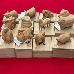 河井晴美作 おかげ横丁 縁起物 干支 土鈴タイプ 全12種類セット 河井晴美作 おかげ横丁 縁起物 干支 土鈴タイプ 全12種類セット - メルカリ
