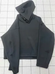 ◇ ⊇ ユニクロ UNIQLO ドライスウェットプルパーカ ブラック系 Lサイズ レディース E  【1604030023139】