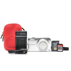 良品＞ Nikon COOLPIX S6300 クリスタルシルバー｜デジタルカメラ