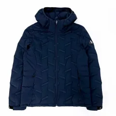 95 エディー・バウアー ネイビー グースダウン ダウン