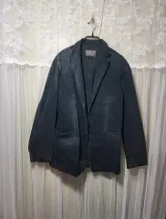 レノマ メンズ ブラックデニム デニム ジャケットのサムネイル