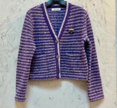 美品／クリーニング済】Oblada オブラダ ウールニットカーディガン