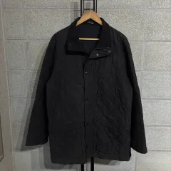 BARBOUR バブアー キルティング ダウン ジャケット L(np293 軽量 アウターのサムネイル