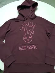 COACH コーチ ラビット バーガンディ フーディー XS サイズのサムネイル