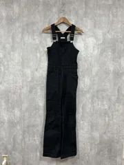 FRAMeWORK フレームワーク ストレッチ abc LULU デニム サロペット オーバーオール size３６ S/黒 ■■ レディースのサムネイル