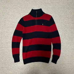 POLO RALPH LAUREN ウーマン ハーフジップアップ ニット