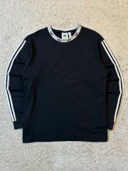 adidas 3ラインロングTシャツ 長袖カットソー ライトブルー - メルカリ