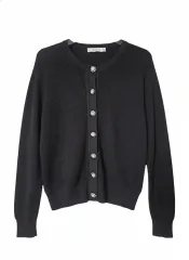 ZARA ジュエリーボタン ニットカーディガン Sサイズ
