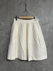 Spick ＆ Span スピックアンドスパン 日本製 Aライン 台形 スカート sizeM/アイボリー ■◇ レディース